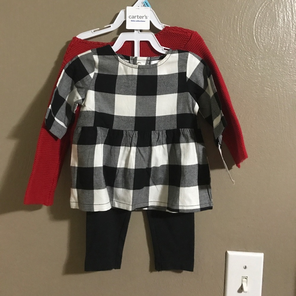 Carter's three-piece set girls